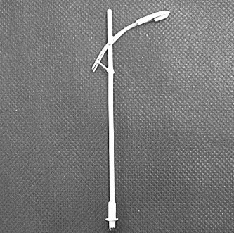 model metal lamp pole,1:150street light,scale lamp, architectural model lamp