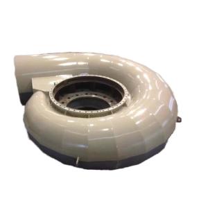 Rated Flow 0.3-100m3/s Francis Hydro Turbine with Stainless Steel Guide Vane and