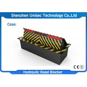 380V 3 phase Automatic Car Park Blocker Hydraulic Road Barrier For Checkpoint