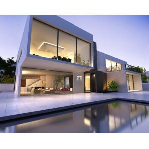 IP65 3000lm Dual Head Security Head Rotatable Wall Mounted