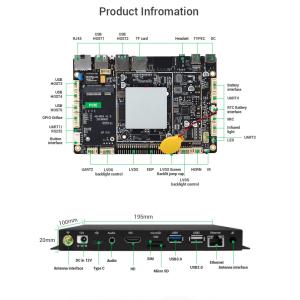 Mini Android HD Media Player Box Multi Language Support 4G LTE Optional