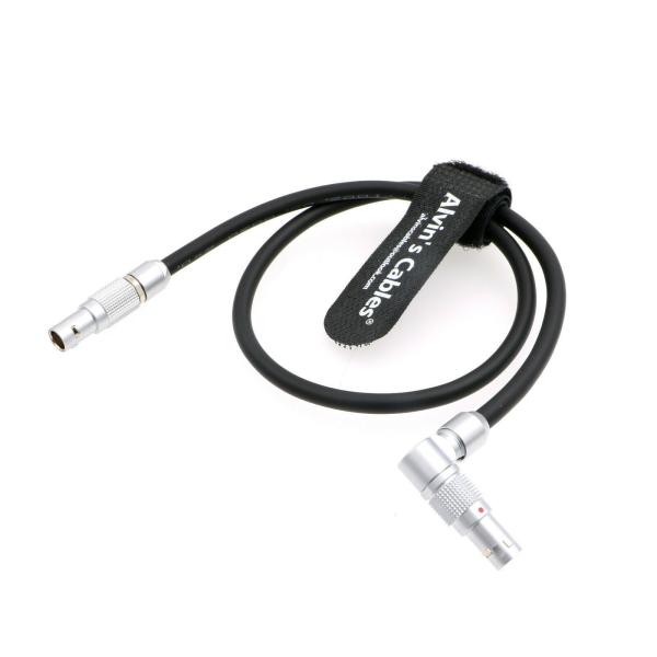 Z CAM EVF Power Cable Rotatable 2 Pin Male To Straight 2 Pin M Cord For ARRI