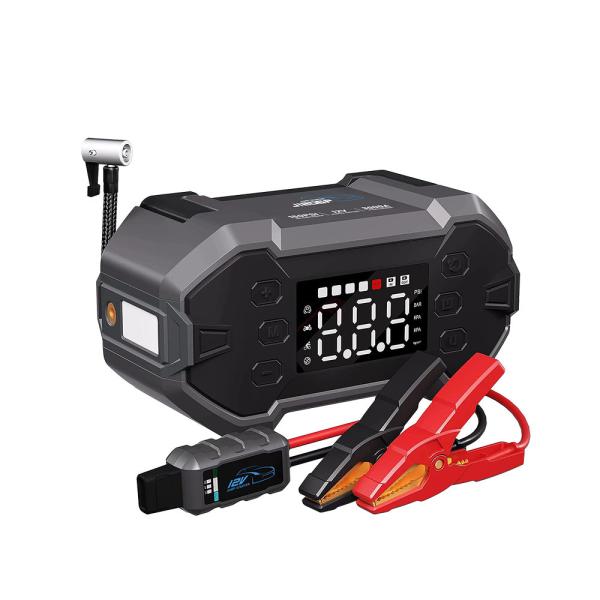 Engine Start Function Car Battery Jump Starter with Air Compressor Booster