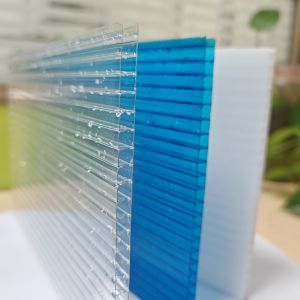 4mm to 12mm Thermoplastic Blue Colored Filter Polycarbonate Sheet for Cool and