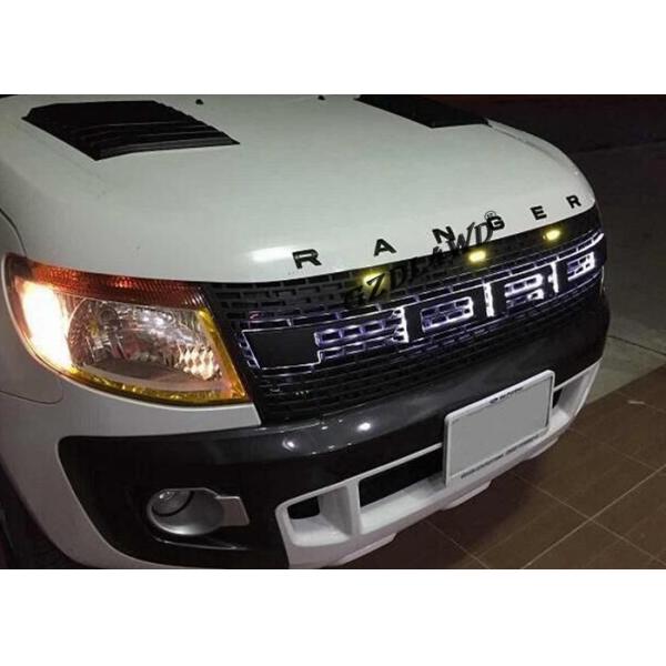 Quality  Ranger Black Grill With LED Lights ,   Ranger T6 Accessories wholesale