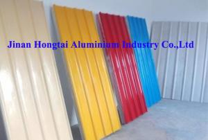 China color coated aluminum  roofing sheet 1060 1100 3003 on sale