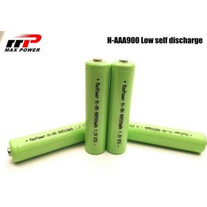 Cheap MSDS UN38.3 1.2V AAA 900mAh NIMH Rechargeable Batteries for sale
