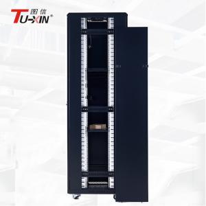 Commercial Rack Enclosure Server Cabinet , Dustproof Server Tower Cabinet