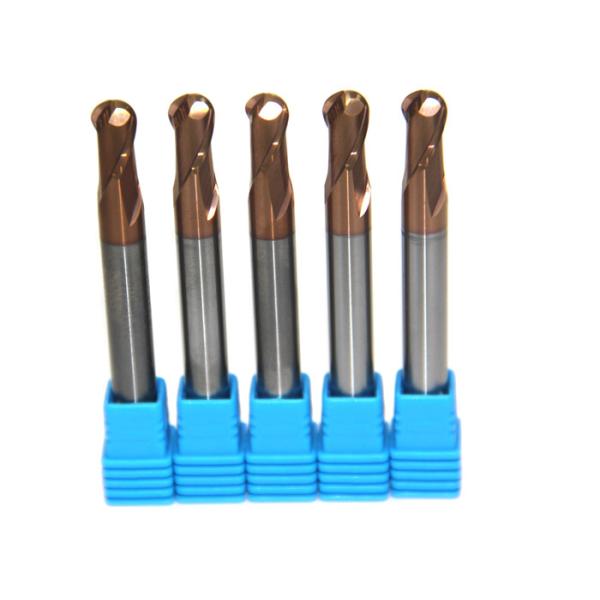 Quality Ball Nose End Mill Tungsten Carbide High Speed High Hardness wholesale