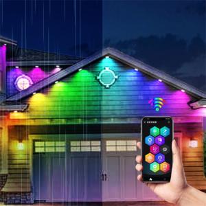 China 15m IP67 LED Decorative Lighting For Home Decor Permanent Outdoor Solution on sale