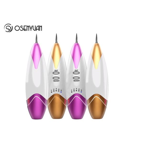Plug In Dot Mole Removal Pen , Portable Laser Spot Removal Pen Microcomputer