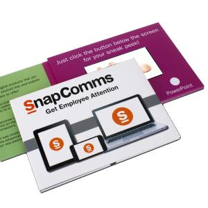 Experience the Power of 4.3” LCD Video Folder Display 1920 X 1080 Resolution