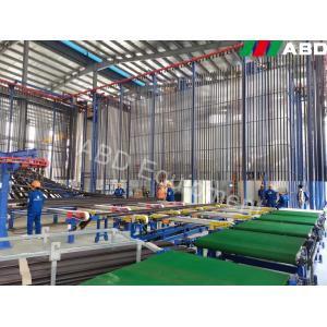ISO9001 Vertical Powder Coating Line Manual Overhead Conveyor System