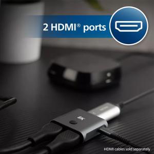 2 Port 2 In 1 4k 8k Bidirectional HDMI Switch Video Switch Splitter