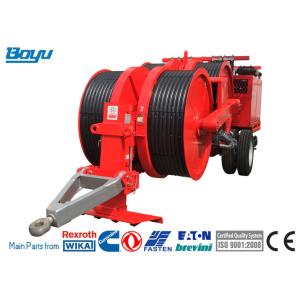 Overhead Tension Stringing Equipment Conductor Tensioner With Electric Starting