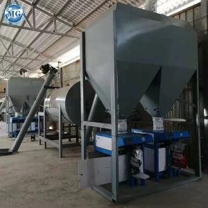 Simple Small Installation Area Dry Mortar Production Line Wall Putty Plaster