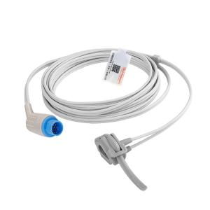 Cheap Stable Soft Patient Monitor Spo2 Sensor , Length 3m Pulse Oximeter Wire for sale