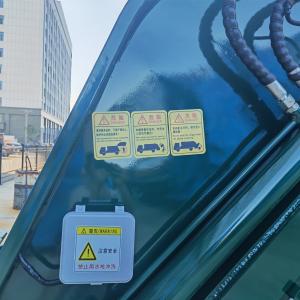 Sinotruck Howo Right Hand dumpster Robust Compactor Garbage truck