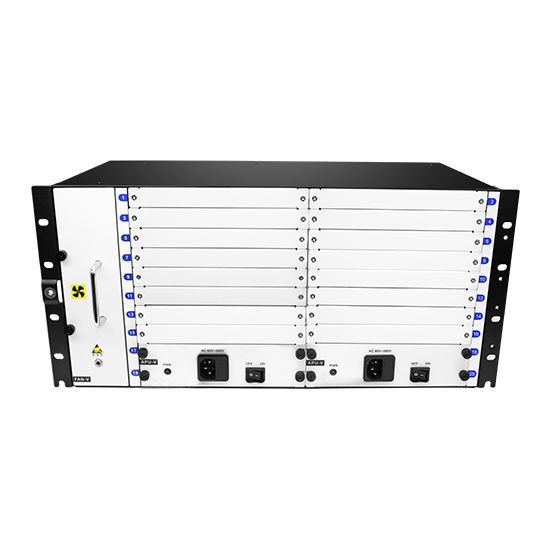 Quality 5U Frame Supports 18 Service Slots OEO/EDFA/OLP/DCM/CWDM/DWDM, with A Super High Level of Integration wholesale