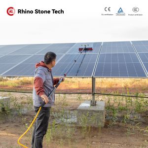 Cheap Water Fed Pole with Water Pump Telescopic High Places Window Glass PV Cleaning Kit Tools Photovoltaic Care Product for sale