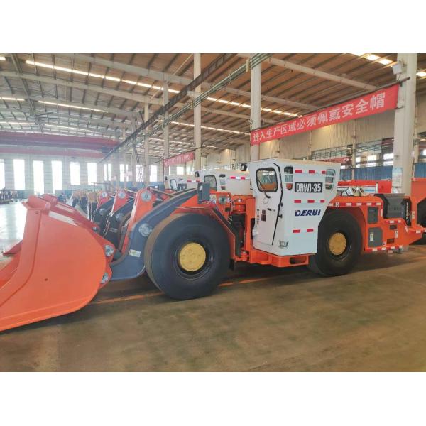 Underground LHD Loader Scooptram Large Bucket Mining Equipment 7 Tons Loading