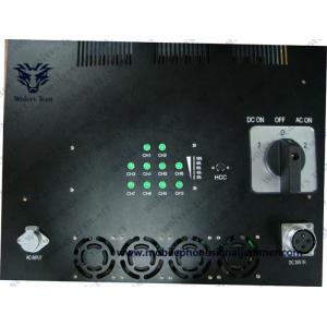 Cheap 20 - 6000Mhz High Power Waterproof Vehicle Bomb Jammer RF WIFI GPS Cell Phone Signal Jammer for sale