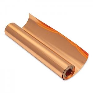 China Manufacturing Industry  4 Mil Gauge Copper Foil Good Workability on sale
