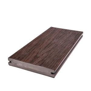 Customized PVC Co-extrusion Wood Pattern Plastic Lumber for Landscaping
