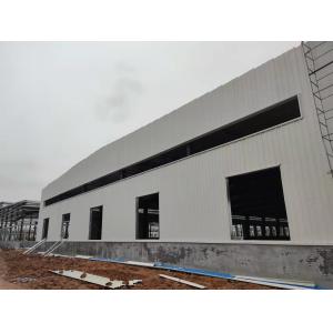 Cladding Portal Rigid Framework Steel Structure Factory Building Project