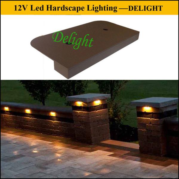 6 inch LED Hardscape Light, LED Stone and Brick Lighting for retaining wall