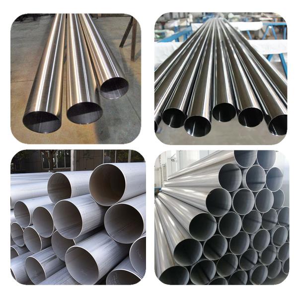 1mm - 150mm Welded Stainless Pipe 180 Grits With Wall Thickness
