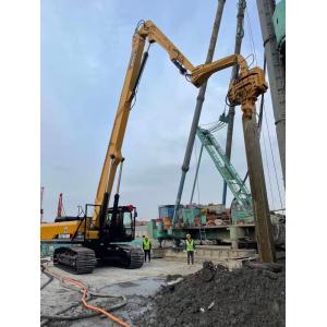 30Mpa Hydraulic Pile Driver For 8 Meter Sheet Piling Work