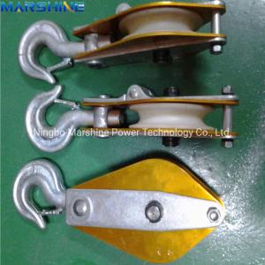 Lightweight Hoisting Tower Erection Tools With Nylon Sheave Tackle