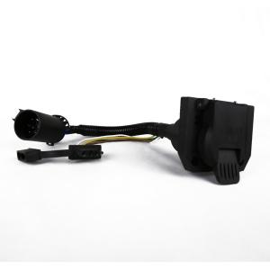 US Type 7 Way Adaptor Black Plastic Trailer Adaptor OEM Standard SAE J2863