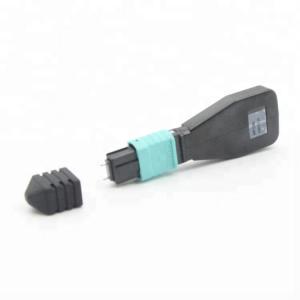 PVC LSZH Jacket Optical Fiber Patch Cord Loopback MPO Connector Male Female