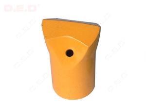 Cheap Hydraulic Tapered Button Bit , 12 Degree Chisel Drill Bit Stone Breaking Cutting Tools for sale