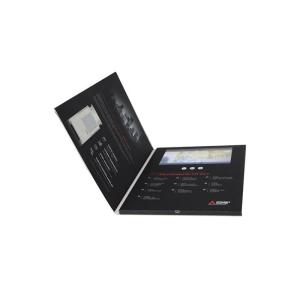 Cheap Hardcover Invitation Promotional Video Brochure Handmade With 8GB Memory for sale