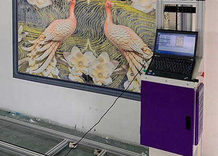 Quality 400ml Ink DX-7 EPSON 720X1440DPI Vertical Wall Printer wholesale