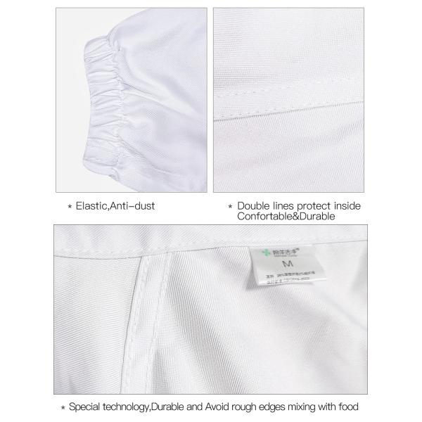 Breathable Fast Food Worker Uniforms Anti-Dust Unisex Sizes S-5XL