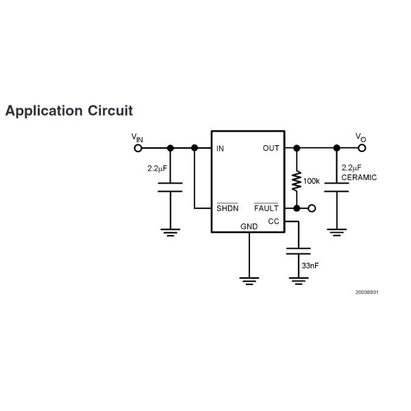LP3982IMM-3.3/NOPB Linear Voltage Regulator Circuit 1 Output 300mA 8-VSSOP