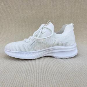 China Women breathable sneakers with mesh upper and flyknit material on sale