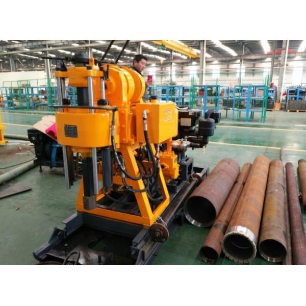 Steel Soil Testing Drilling Machine With 200mm Drilling Hole Diameter GK 200 Engineering Drilling Rig