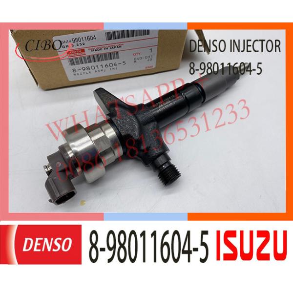 Genuine Common Rail Fuel Injector 8-98011604-5 095000-6980 For DENSO ISUZU 4JJ1