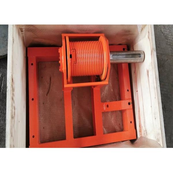 Lebus Grooved Hydraulic Crane Winch Drum For Winding Wire Rope
