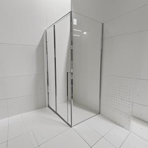 Customizable Tempered Glass Shower Enclosure with Multiple Size and Configuratio