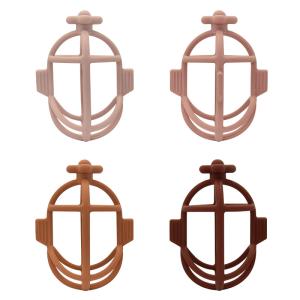 BPA Free Soft 3D Shape Ball Silicone Fine Motor Skill Development