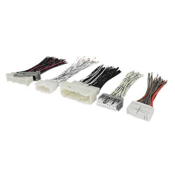 Automotive Audio Video Radio Bypass Cable Wire Harness Kit Multifunction ISO
