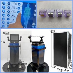 GOMECY 2-Handle Morpheus 8 RF Skin Tightening Machine Radio Frequency for Skin