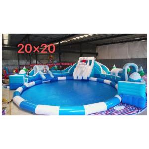 Customized Inflatable Swimming Pool Rental for Outdoor Water Activities