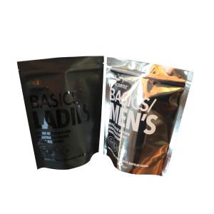 Cheap Custom Logo Printing Aluminum Foil Zip Lock Underwear Plastic Storage Travel Waterproof Packaging Bag for sale